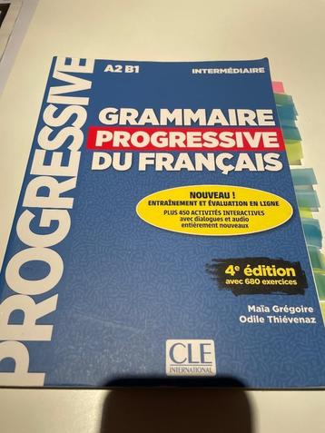 Boek: Grammaire progressive du Francais beschikbaar voor biedingen