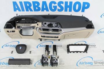 Airbag kit Tableau de bord noir/beige HUD BMW 3 serie G20 beschikbaar voor biedingen