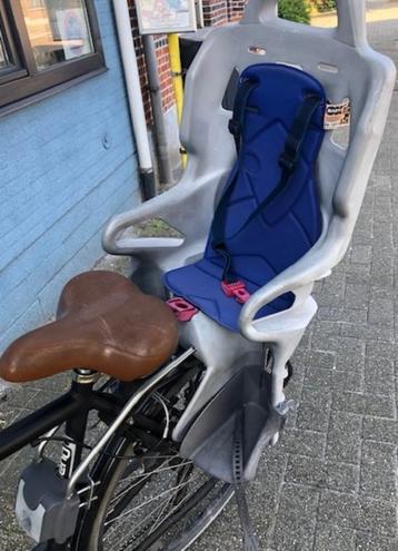 fietsstoel OKBABY+adapter,nog in goede staat