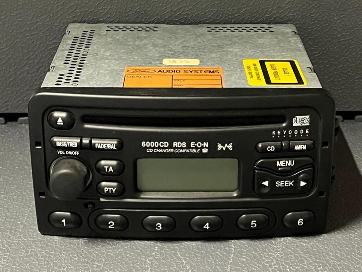 OEM Ford 6000CD RDS EON autoradio-CD, Autos : Divers, Autoradios, Neuf, Enlèvement ou Envoi