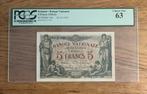 5 Francs Brussel! Topgrading!! Verzamelstuk, Postzegels en Munten, Bankbiljetten | België, Ophalen of Verzenden
