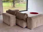 Vetsak sofa ribcord sand + 2 XL Kussens, Ophalen, Gebruikt