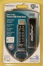 iStorage datAshur - USB-stick - 32 GB - , 2 tot 11 st Nieuw, Ophalen, Nieuw, 32 GB