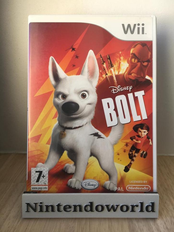 Disney Bolt (Wii), Games en Spelcomputers, Games | Nintendo Wii, Zo goed als nieuw, Ophalen of Verzenden
