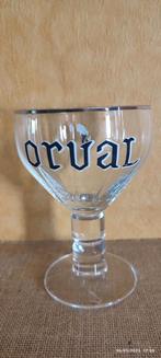 1 Orval-glas met defect., Verzamelen, Biermerken, Ophalen, Zo goed als nieuw, Glas of Glazen, Overige merken
