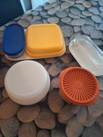 Set Tupperware, kaaspotjes, grote fruitmand, Ophalen, Zo goed als nieuw, Wit