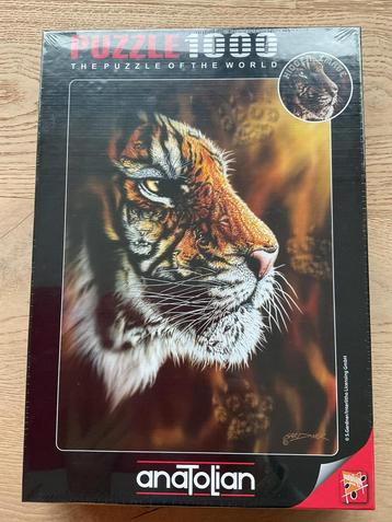 Puzzel 1000s Tiger NIEUW!!! beschikbaar voor biedingen