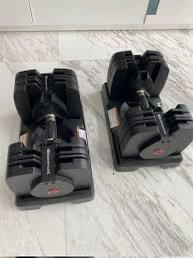 Bowflex SelectTech 560i Smart Dumbbells, Sports & Fitness, Équipement de fitness, Comme neuf, Haltère, Enlèvement ou Envoi