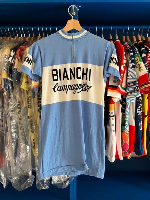 Maillot de cyclisme en laine Bianchi - Campagnolo 1973, Vélos & Vélomoteurs, Accessoires vélo | Vêtements de cyclisme, Utilisé