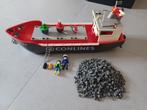 groot vrachtschip, Kinderen en Baby's, Speelgoed | Playmobil, Ophalen, Gebruikt