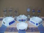 Maes Pils - Alken Maes - Bier Bière - Glas Glazen - Asbak, Verzamelen, Biermerken, Ophalen of Verzenden, Gebruikt, Reclamebord, Plaat of Schild