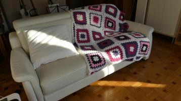couvre-lit crochet