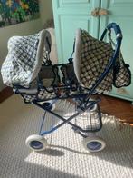 Poppenwagen voor 2 poppen / speelgoed, Kinderen en Baby's, Ophalen, Zo goed als nieuw