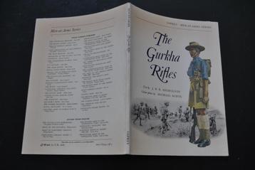The Gurkha Rifles Osprey 1974 Bengal Nepal war - Men at arms, Enlèvement ou Envoi, Autres, Livre ou Revue