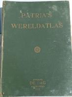 Patria's wereldatlas 1938, Carte géographique, Utilisé, Enlèvement ou Envoi