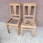 2 eiken stoelen, Antiek en Kunst, Ophalen