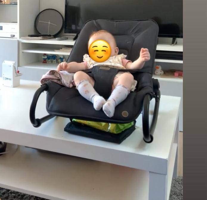 Relax/Wipstoel van Topmark, Kinderen en Baby's, Babywiegjes en Ledikanten, Zo goed als nieuw, Ophalen