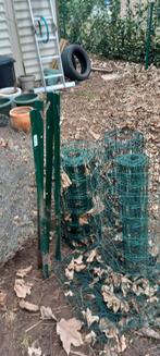 tuindraad en staken, Tuin en Terras, Ophalen, Gebruikt, 20 meter of meer, Draad