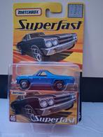 Matchbox nr. 46 CHEVY EL CAMINO 1970 blauw Superfast mint, Ophalen of Verzenden, Zo goed als nieuw