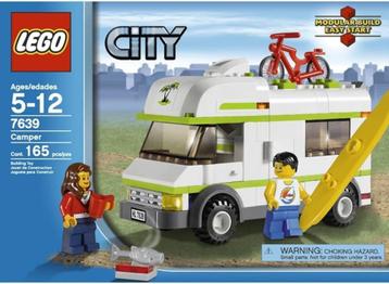 LEGO City Recreation 7639 Camper Mobilehome kampeerwagen beschikbaar voor biedingen