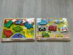 2 Inleg puzzels NIEUW, Kinderen en Baby's, Speelgoed | Kinderpuzzels, Ophalen, Nieuw, Van hout, Minder dan 10 stukjes