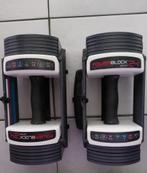 Dumbells , gewichten power block 22kg, Ophalen, Gebruikt