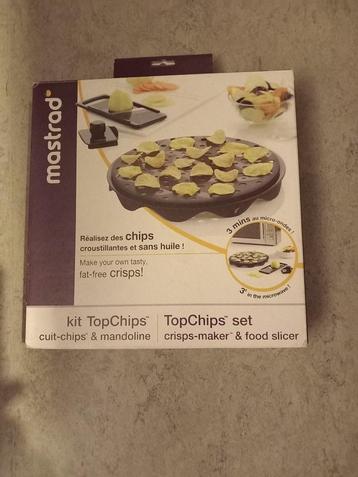 CUIT-CHIPS ET MANDOLINE - Topchips Mastrad, Enlèvement, Neuf, Récipient ou Bol