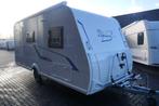 Prachtige 6pers.Caravelair met mover, luifel, fie, MTM 1300k, Caravans en Kamperen, Caravans, Dwars-stapelbed, Bedrijf, Treinzit