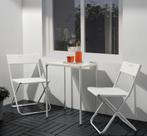 Table + 2 chaises pliantes, Enlèvement, Comme neuf