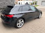 Audi A3 2021. 35000km. Garantie, Auto's, Audi, Voorwielaandrijving, Stof, Zwart, Handgeschakeld