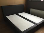 Bed, Deux personnes, Brun, 180 cm, Autres matériaux