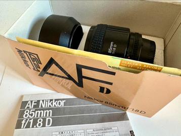 Nikon  AF Nikkor 85 f/1.8 D lens beschikbaar voor biedingen
