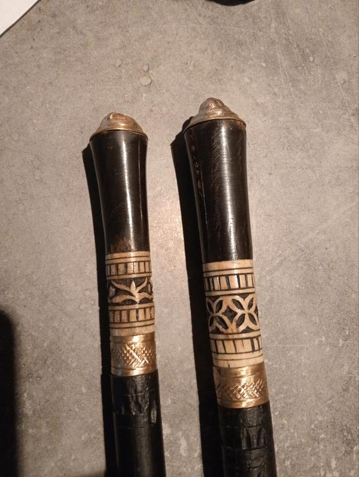 Antieke 19e-eeuwse wandelstok, Antiek en Kunst, Curiosa en Brocante