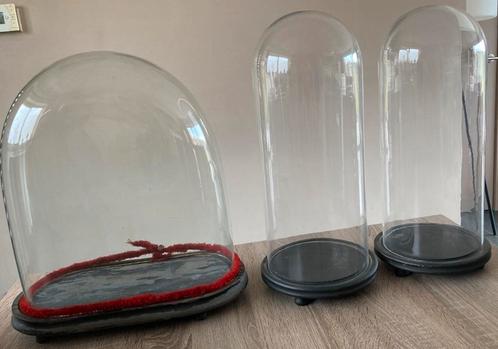3 mooie oude stolpen hand geblazen, Huis en Inrichting, Woonaccessoires | Stolpen, Zo goed als nieuw, Ophalen