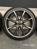 17” originele Mazda MX5 velgen + winterbanden 4x100 9965 85, Pneus et Jantes, Pneus hiver, Enlèvement ou Envoi, Véhicule de tourisme