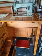 Elektrische voetnaaimachine, Ophalen