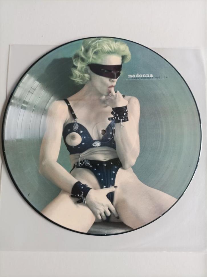 Sur vinyle, disque photo de Madonna. Rare, CD & DVD, Vinyles | Pop, Comme neuf, Enlèvement ou Envoi