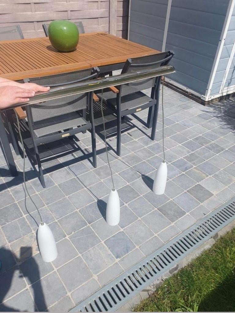 Hanglamp met 3 lichtpunten, Enlèvement, Utilisé