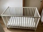 Kinderbed 70x120 met Aerosleep matras, Gebruikt, 70 tot 85 cm, Ophalen of Verzenden, Minder dan 140 cm