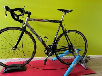 Koersfiets + Tacx fietstrainer, Fietsen en Brommers, Ophalen