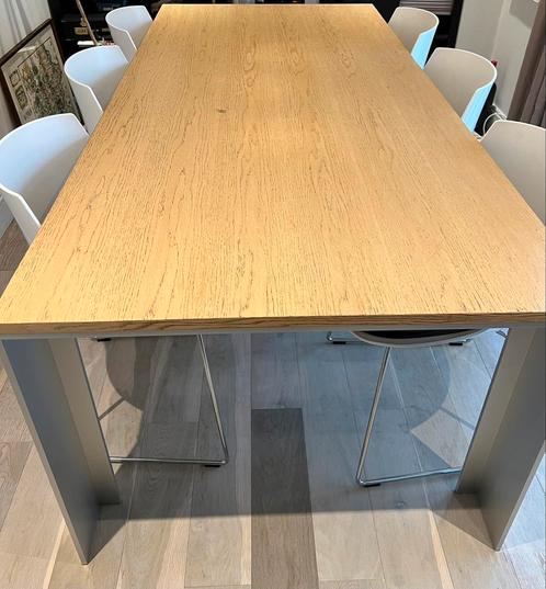 Rolf Benz eettafel model 8910., Huis en Inrichting, Tafels | Eettafels, Gebruikt, 50 tot 100 cm, 200 cm of meer, Vijf personen of meer