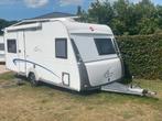 Burstner 460TS, Airco, luifel, voortent, douche, Caravans en Kamperen, Caravans, Rondzit, Bedrijf, Bürstner, Luifel