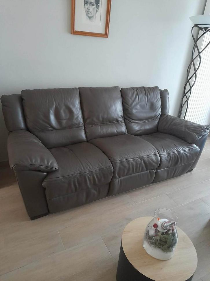 Zetel 3 zit met relax, Huis en Inrichting, Zetels | Complete zithoeken, Gebruikt, Ophalen