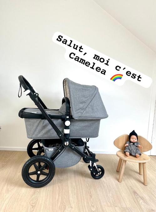 Poussette Bugaboo Caméléon 3 - Camelea cherche Amour Fou, Kinderen en Baby's, Kinderwagens en Combinaties, Zo goed als nieuw, Kinderwagen