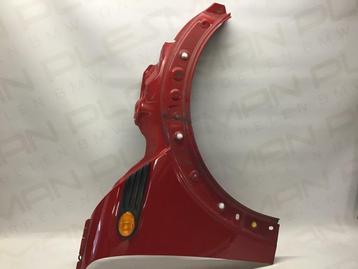 Zijscherm rechts rood Mini R56 1.6 Cooper Chili ('06-'14), Enlèvement ou Envoi, Utilisé, Mini, Garde-boue