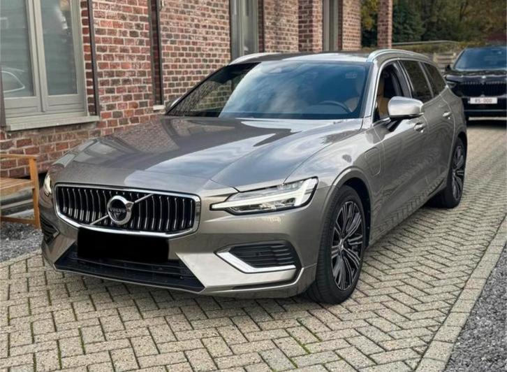 Volvo V60 T6 AWD plug in Hybride, Auto's, Volvo, Bedrijf, Te koop, V60, Android Auto, Hybride Elektrisch/Benzine, Break, Automaat