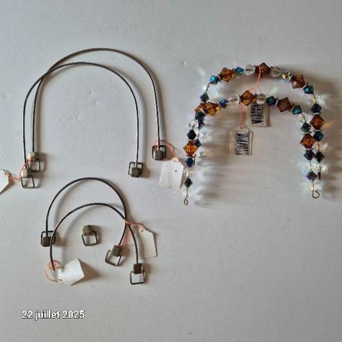 6 tashengsels om te versieren met parels of lint met ann-oor, Hobby en Vrije tijd, Kralen en Sieraden maken, Nieuw, Overige typen
