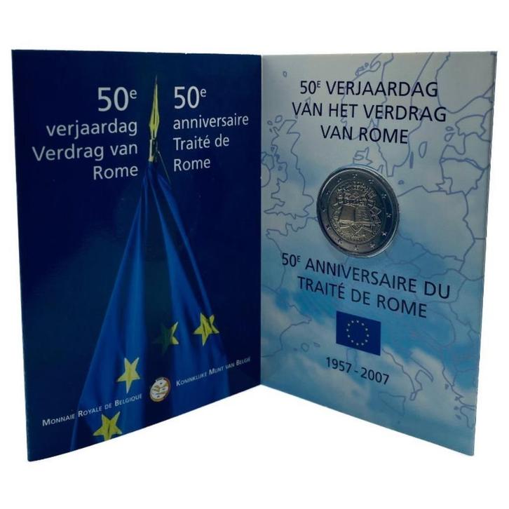 2 euro herdenkingsmunten België UNC/coincard, Postzegels en Munten, Munten | Europa | Euromunten, Losse munt, 2 euro, België, Ophalen of Verzenden