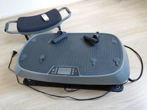 Trilplaat, Sport en Fitness, Fitnessapparatuur, Zo goed als nieuw, Trilplaat, Armen, Benen, Borst, Buik, Rug, Overige materialen
