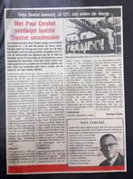 Krantenknipsel over de verdwijning v Brij. Cerckel in Diest, Verzamelen, Ophalen of Verzenden, Knipsel(s)